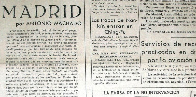 “Madrid, tantas veces tachado de frívolo, aprendió a sonreír a pesar de todo” “Madrid, tantas veces tachado de frívolo, aprendió a sonreír a pesar de todo”
