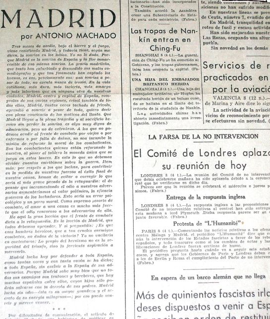 “Madrid, tantas veces tachado de frívolo, aprendió a sonreír a pesar de todo” “Madrid, tantas veces tachado de frívolo, aprendió a sonreír a pesar de todo”