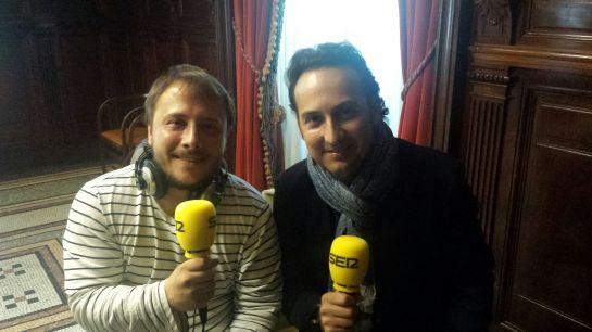 Iker Jímenez junto a nuestro compañero Fermín Agustí, también productor de "Milenio 3" Iker Jímenez junto a nuestro compañero Fermín Agustí, también productor de "Milenio 3"