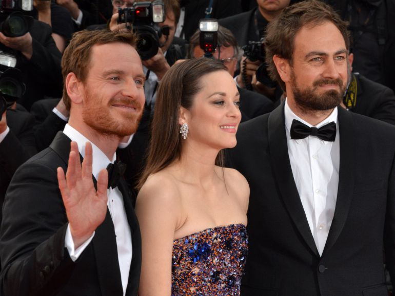 CANNES, FRANCE - MAY 23: (L-R) Michael Fassbender, Marion Cotillard and director Justin Kurzel attend the Premiere of 'Macbeth' during the 68th annual Cannes Film Festival on May 23, 2015 in Cannes, France. (Photo by Foc Kan/FilmMagic) CANNES, FRANCE - MAY 23: (L-R) Michael Fassbender, Marion Cotillard and director Justin Kurzel attend the Premiere of 'Macbeth' during the 68th annual Cannes Film Festival on May 23, 2015 in Cannes, France. (Photo by Foc Kan/FilmMagic)