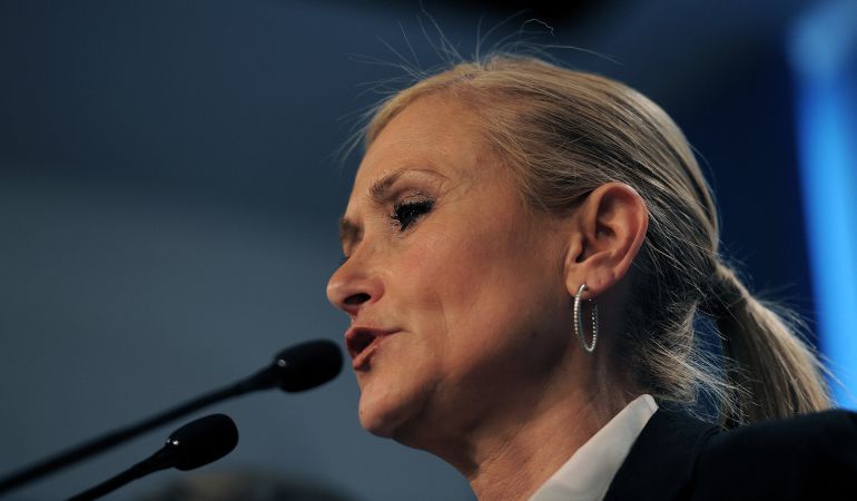 Cristina Cifuentes en la noche electoral Cristina Cifuentes en la noche electoral