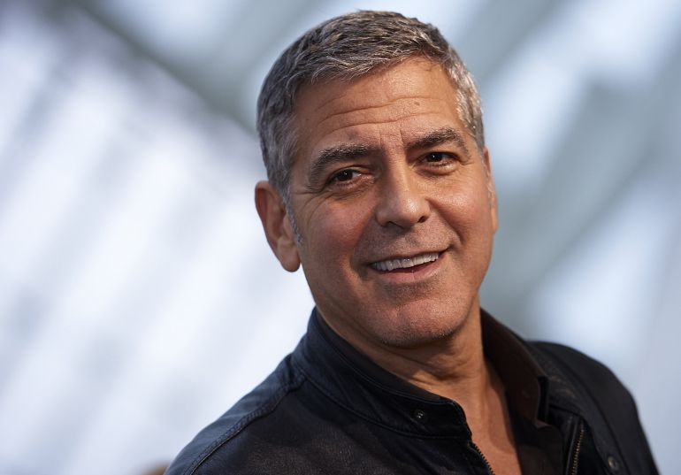George Clooney, en su visita a Valencia para presentar 'Tomorrowland' George Clooney, en su visita a Valencia para presentar 'Tomorrowland'