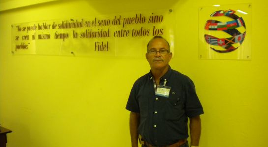 El doctor Delgado, jefe de la brigada cubana en la lucha contra el ébola en Sierra Leona. El doctor Delgado, jefe de la brigada cubana en la lucha contra el ébola en Sierra Leona.
