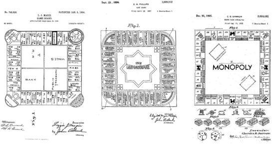 Evolución del juego entre 1903 y el definitivo de 1935 Evolución del juego entre 1903 y el definitivo de 1935