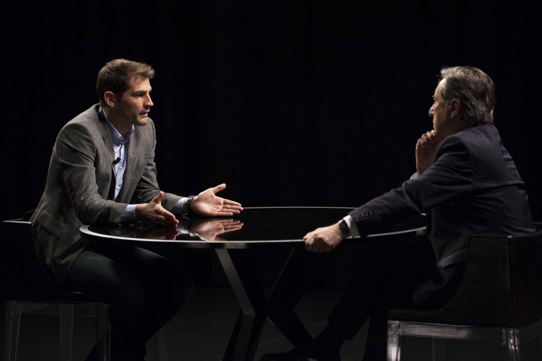 Iñaki Gabilondo conversa con Iker Casillas Iñaki Gabilondo conversa con Iker Casillas