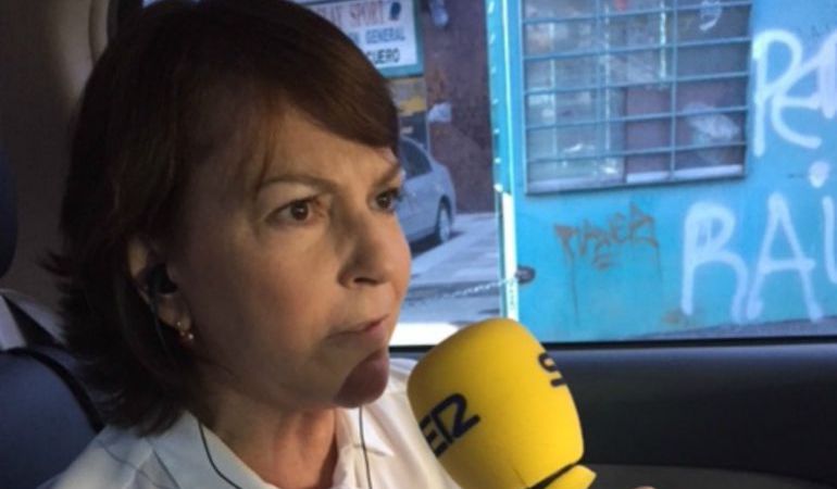 Mitzy Capriles, durante una entrevista en 'Hora 25' Mitzy Capriles, durante una entrevista en 'Hora 25'