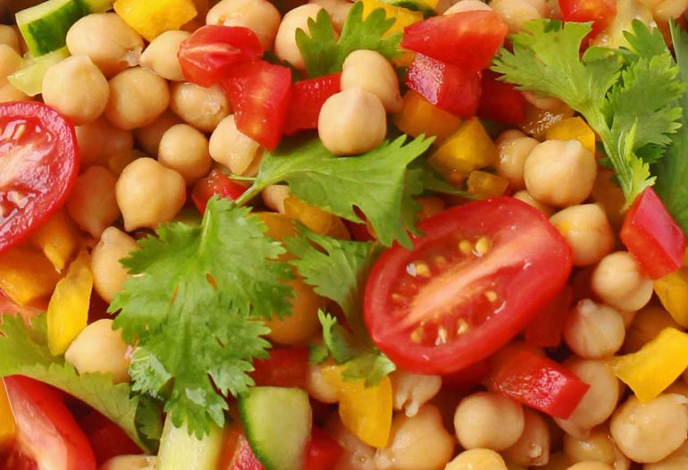 Ensalada de garbanzos Ensalada de garbanzos