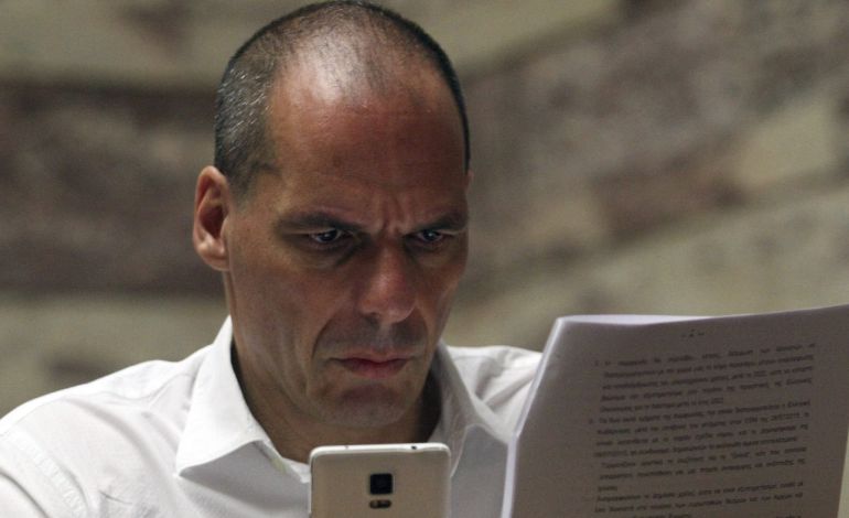 El exministro de Finanzas griego Yanis Varufakis. El exministro de Finanzas griego Yanis Varufakis.