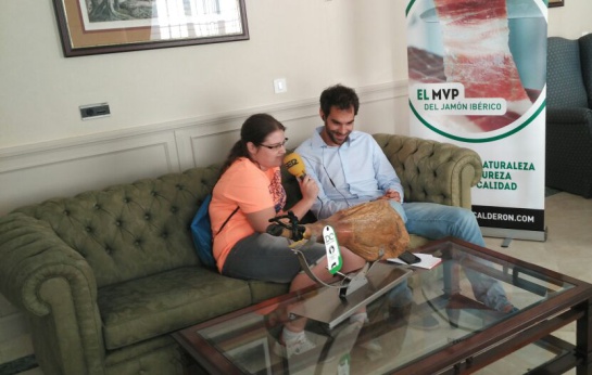 Calderón, MVP del jamón Calderón, MVP del jamón