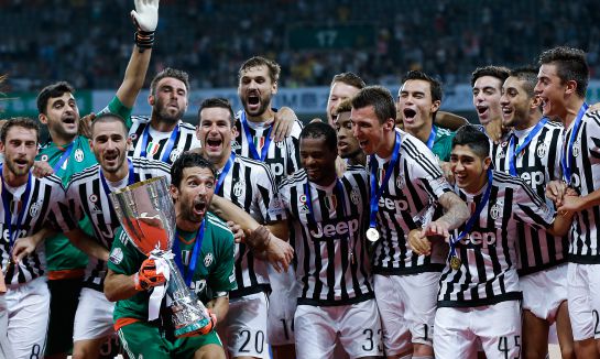 La Juve celebra su Supercopa La Juve celebra su Supercopa