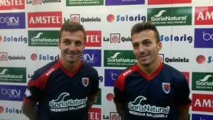 Los mellizos Valcarce lideran al Numancia Los mellizos Valcarce lideran al Numancia