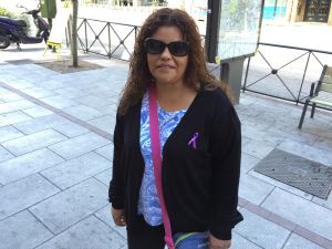 Patricia Hidalgo lleva cuatro años cuidando de su suegra Patricia Hidalgo lleva cuatro años cuidando de su suegra