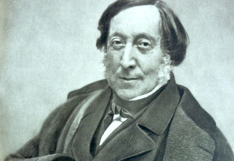 Gioachino Rossini, compositor italiano y autor de obras famosas como 'El barbero de Sevilla'. Gioachino Rossini, compositor italiano y autor de obras famosas como 'El barbero de Sevilla'.