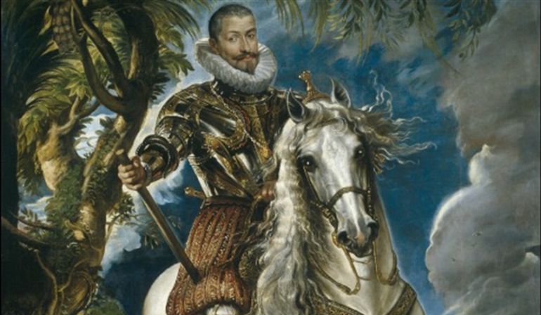 Retrato del Duque de Lerma, obra del pintor flamenco Pedro Pablo Rubens Retrato del Duque de Lerma, obra del pintor flamenco Pedro Pablo Rubens