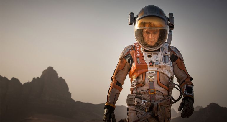 Fotograma de la película protagonizada por Matt Damon. Fotograma de la película protagonizada por Matt Damon.