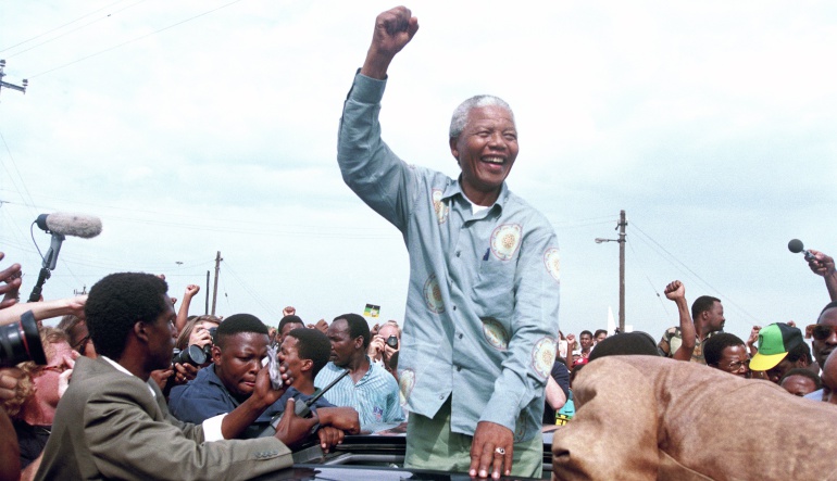 Resultado de imagen para Nelson Mandela in Durban, SudÃ¡frica,
