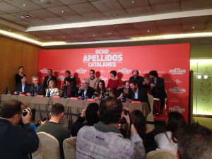 Rueda de prensa de Ocho apellidos catalanes: '8 apellidos catalanes', el amor en una cataluña independiente Rueda de prensa de Ocho apellidos catalanes: '8 apellidos catalanes', el amor en una cataluña independiente