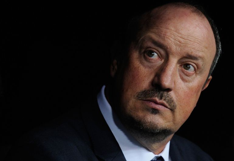 Rafa Benítez, en el banquillo del Bernabéu Rafa Benítez, en el banquillo del Bernabéu