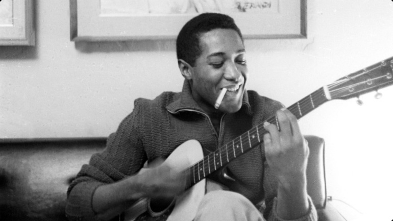 Sam Cooke en una antigua fotografía Sam Cooke en una antigua fotografía