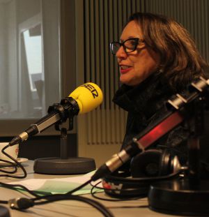 Rebeca Grynspan durante la entrevista Rebeca Grynspan durante la entrevista