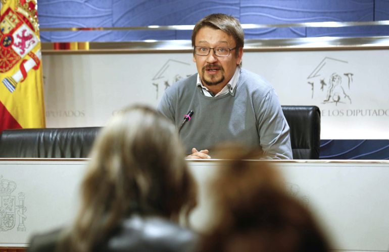 El diputado de En Comú Podem ,Francesc Xavier Domenech. El diputado de En Comú Podem ,Francesc Xavier Domenech.