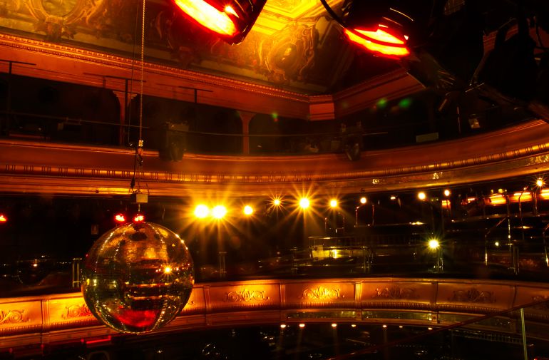 Imagen del interior de la discoteca Joy Eslava Imagen del interior de la discoteca Joy Eslava
