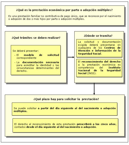 Información sobre las ayudas por parto múltiple. Más información en la página de la Seguridad Social Información sobre las ayudas por parto múltiple. Más información en la página de la Seguridad Social