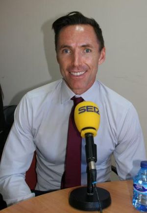 Nash, durante la entrevista Nash, durante la entrevista
