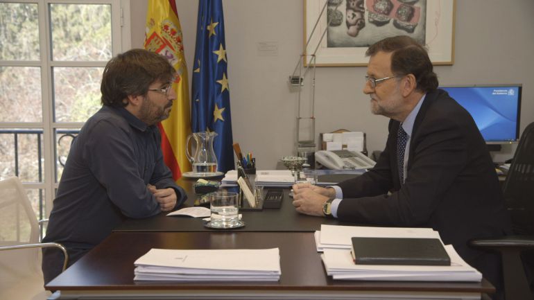 Ayer Jordi Évole entrevistó en Salvados al presidente del Gobierno en funciones, Mariano Rajoy. Ayer Jordi Évole entrevistó en Salvados al presidente del Gobierno en funciones, Mariano Rajoy.
