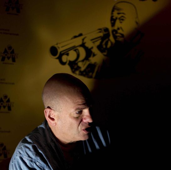 El creador David Simon conversa con los periodistas en Barcelona El creador David Simon conversa con los periodistas en Barcelona