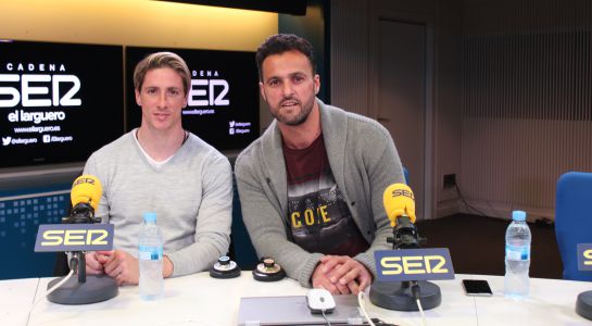 Kiko y Fernando Torres, en 'El Larguero' Kiko y Fernando Torres, en 'El Larguero'