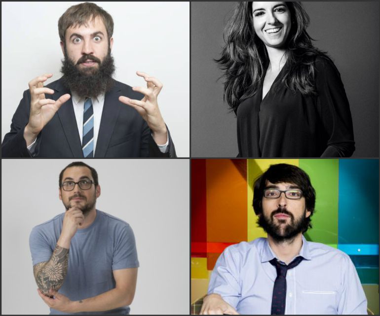 Llum Barrera, Quique Peinado, Antonio Castelo y Pedro Aznar entrevistan a Stradivarias: Cómicos con cuerda para rato Llum Barrera, Quique Peinado, Antonio Castelo y Pedro Aznar entrevistan a Stradivarias: Cómicos con cuerda para rato