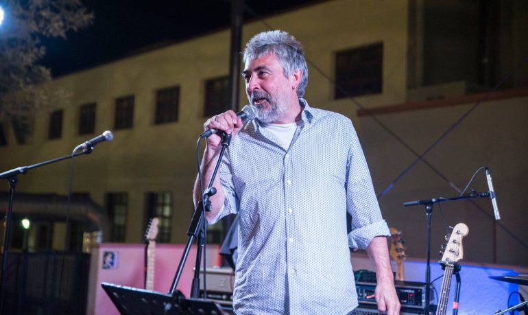 Alfred Crespo durante la fiesta del quinto aniversario de la editorial 66Rpm Alfred Crespo durante la fiesta del quinto aniversario de la editorial 66Rpm