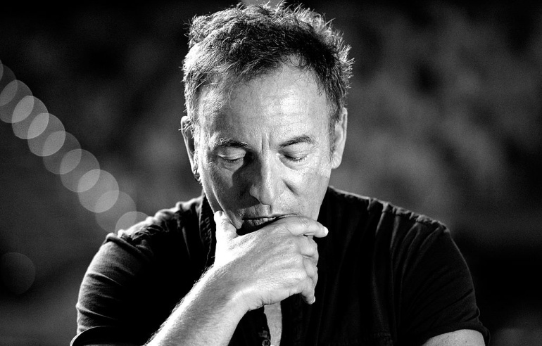 Bruce Springsteen conversa con el público durante un concierto en Australia en 2013 Bruce Springsteen conversa con el público durante un concierto en Australia en 2013