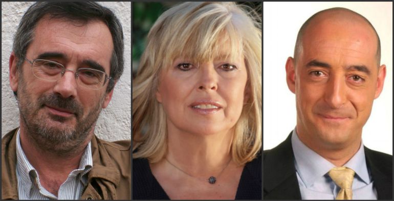El filósofo Manuel Cruz, la periodista Rosa María Artal y el actor y humorista Félix Álvarez "Felisuco". El filósofo Manuel Cruz, la periodista Rosa María Artal y el actor y humorista Félix Álvarez "Felisuco".