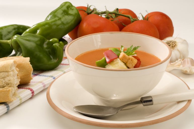 El gazpacho: la sopa fria de moda El gazpacho: la sopa fria de moda