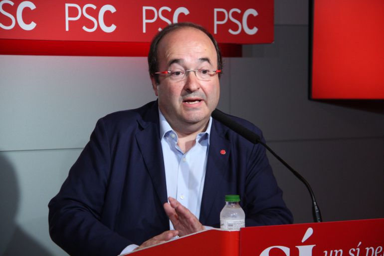 El líder del PSC, Miquel Iceta. El líder del PSC, Miquel Iceta.