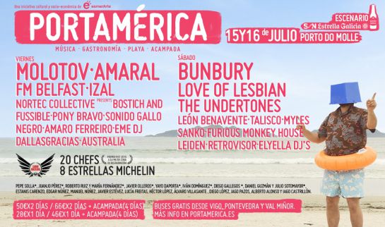 Cartel del Portamérica 2016. Cartel del Portamérica 2016.