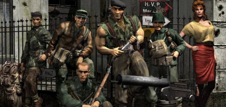 Imagen de los personajes del videojuego 'Commandos', crado por Gonzo Suárez Imagen de los personajes del videojuego 'Commandos', crado por Gonzo Suárez