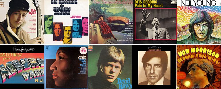 Los discos de debut de las grandes estrellas del siglo XX Los discos de debut de las grandes estrellas del siglo XX