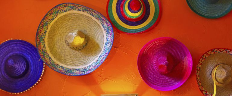 Sombreros mexicanos. Sombreros mexicanos.