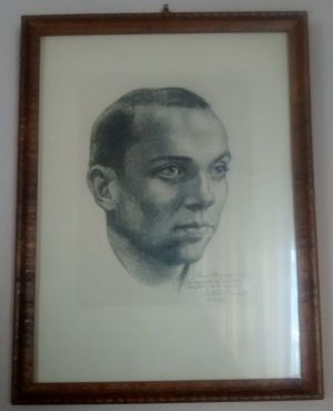 Retrato de Miguel Hernández dibujado por Buero Retrato de Miguel Hernández dibujado por Buero