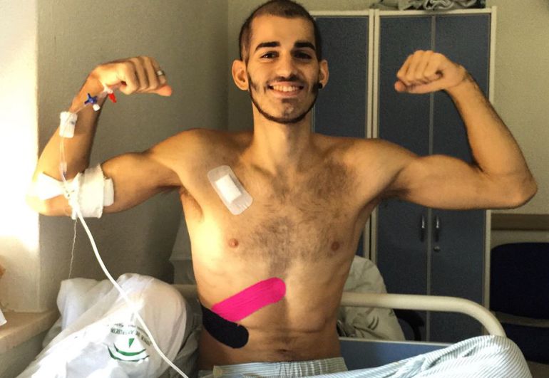 Pablo Ráez sale hoy del Hospital Universitario Carlos Haya tras dos meses ingresado Pablo Ráez sale hoy del Hospital Universitario Carlos Haya tras dos meses ingresado