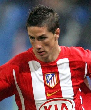 Fernando Torres, en su primera etapa como atlético Fernando Torres, en su primera etapa como atlético