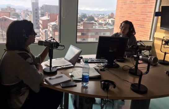 Clara Rojas conversa con Àngels Barceló durante su entrevista en 'Hora 25' Clara Rojas conversa con Àngels Barceló durante su entrevista en 'Hora 25'