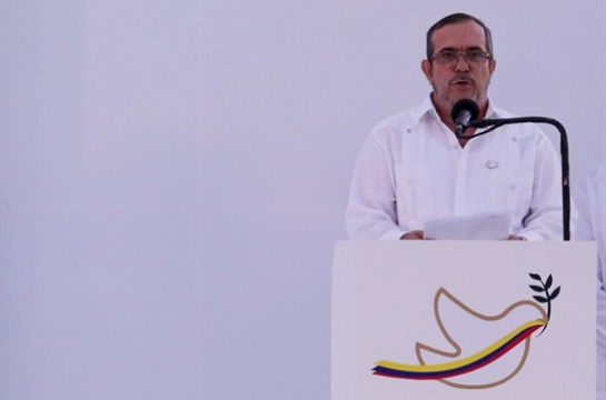 El máximo líder de las Fuerzas Armadas Revolucionarias de Colombia (Farc), Rodrigo Londoño Echeverri El máximo líder de las Fuerzas Armadas Revolucionarias de Colombia (Farc), Rodrigo Londoño Echeverri