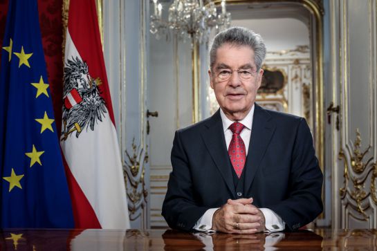 Heinz Fischer presidente interino de Austria Heinz Fischer presidente interino de Austria