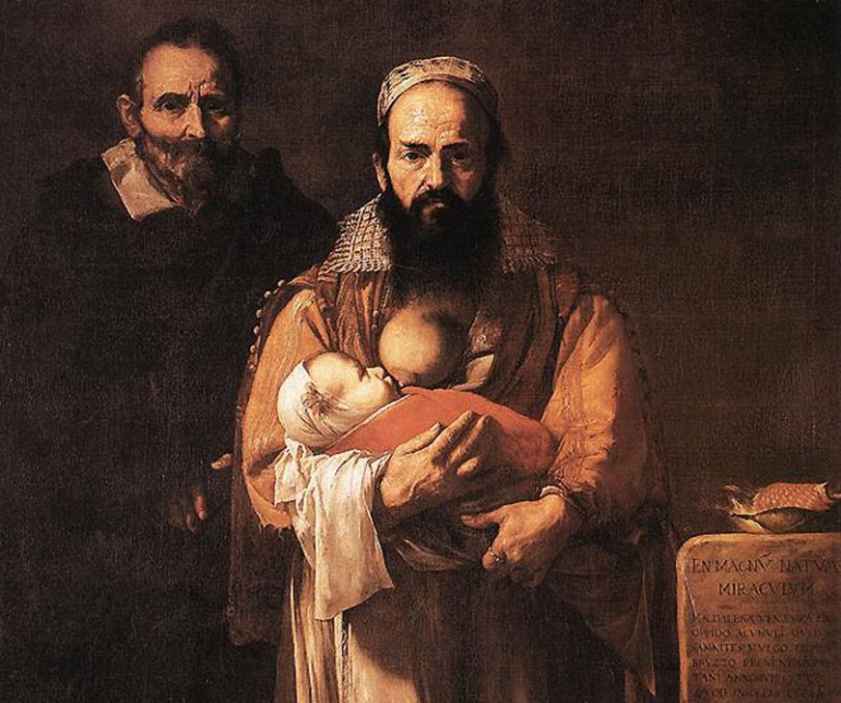 Los hombres también dan de mamar Los hombres también dan de mamar