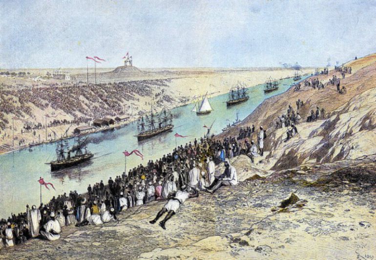 Cuatro mil años después, abre el canal de Suez Cuatro mil años después, abre el canal de Suez