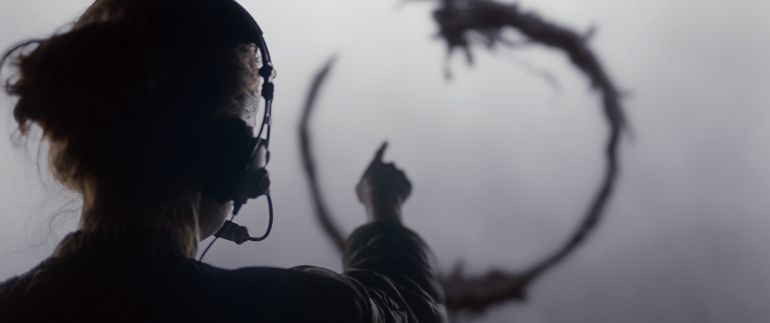Fotograma de 'La Llegada', película de ciencia ficción dirigida por Denis Villeneuve y protagonizada por Amy Adams Fotograma de 'La Llegada', película de ciencia ficción dirigida por Denis Villeneuve y protagonizada por Amy Adams